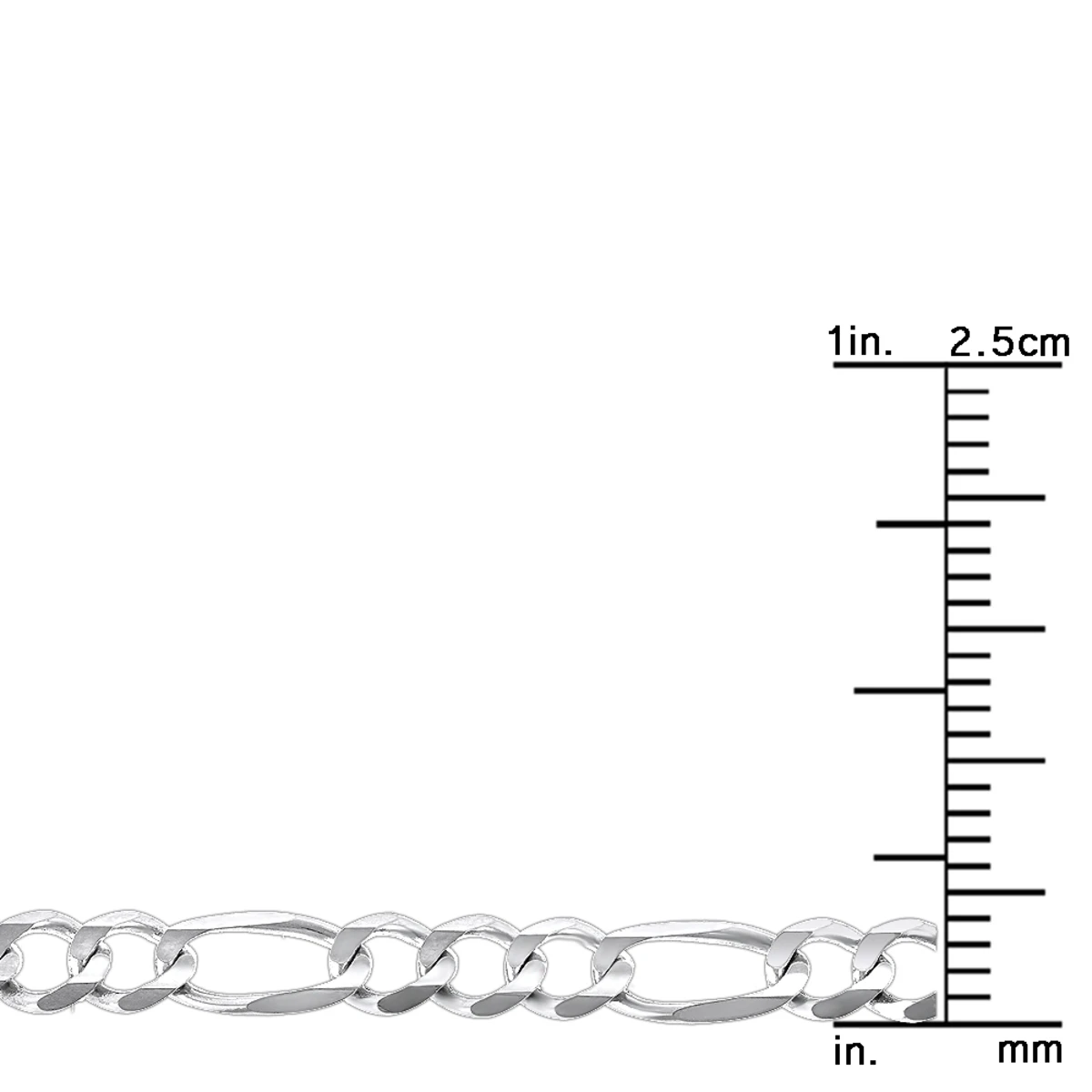LUXURMAN Solid 14K Yellow Gold Figaro Chain For Men & Women 4mm Wide 9 LUXURMAN Solid 14K Yellow Gold Figaro Chain For Men & Women 4mm Wide - Image 7