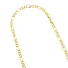 LUXURMAN Solid 14K Yellow Gold Figaro Chain For Men & Women 4mm Wide 2 LUXURMAN Solid 14K Yellow Gold Figaro Chain For Men & Women 4mm Wide -Invicta Jewelry Store luxurman solid 14k gold figaro chain for men women 4mm wide ye