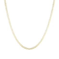 LUXURMAN Solid 14K Yellow Gold Mariner Chain For Men & Women 4.5mm Wide 10 LUXURMAN Solid 14K Yellow Gold Mariner Chain For Men & Women 4.5mm Wide -Invicta Jewelry Store luxurman solid 14k gold mariner chain for men women 45mm wide boxye
