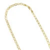 LUXURMAN Solid 14K Yellow Gold Mariner Chain For Men & Women 4.5mm Wide 1 LUXURMAN Solid 14K Yellow Gold Mariner Chain For Men & Women 4.5mm Wide -Invicta Jewelry Store luxurman solid 14k gold mariner chain for men women 45mm wide ye