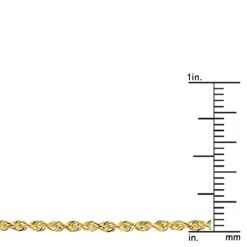 LUXURMAN Solid 14K Yellow Gold Rope Chain For Men & Women 2mm Wide 11 LUXURMAN Solid 14K Yellow Gold Rope Chain For Men & Women 2mm Wide -Invicta Jewelry Store luxurman solid 14k gold rope chain for men women 2mm wide rulerye