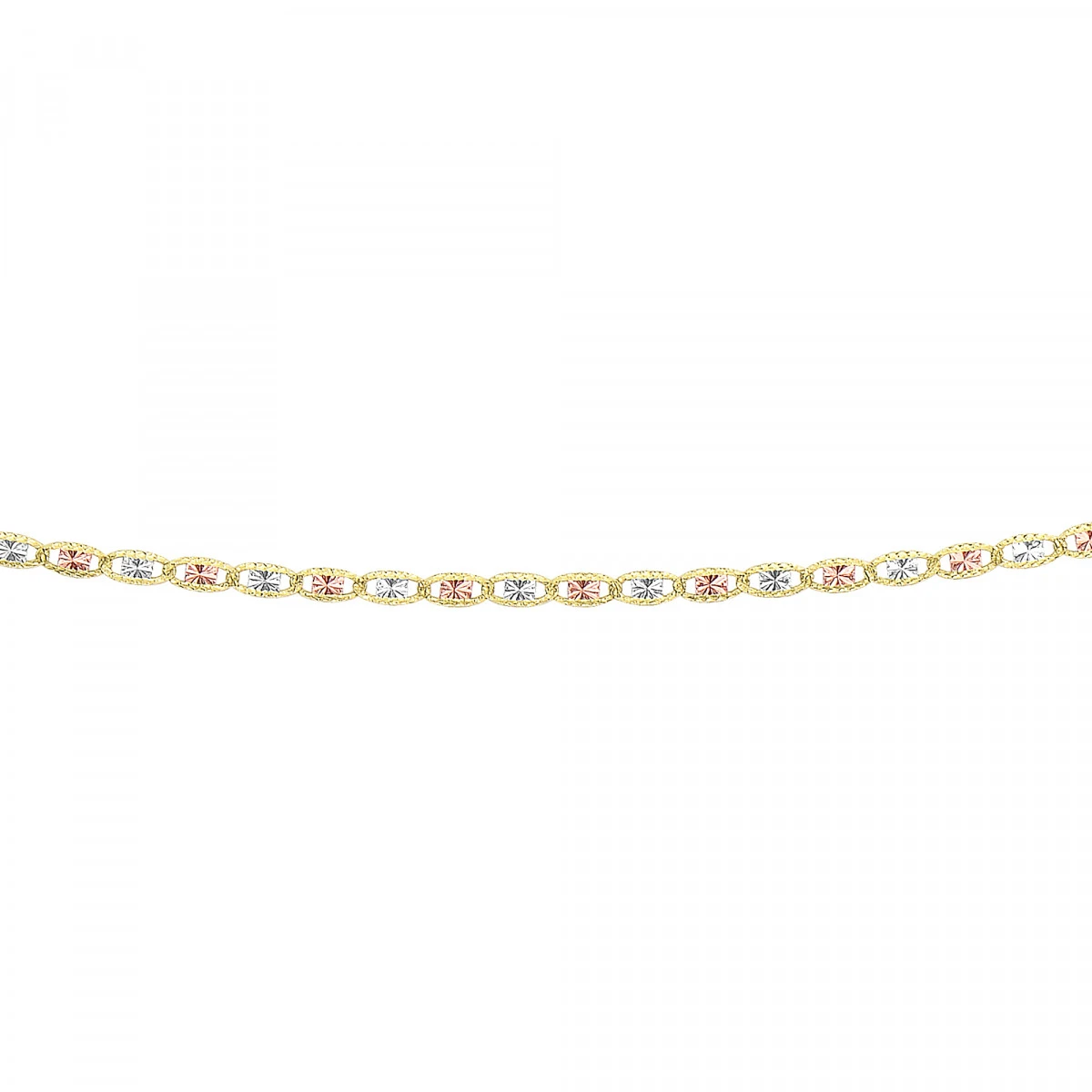 LUXURMAN Solid 14K Yellow Gold Valentino Chain For Women 2.1mm Wide 3 LUXURMAN Solid 14K Yellow Gold Valentino Chain For Women 2.1mm Wide