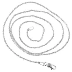 LUXURMAN Solid 14K Yellow Gold Wheat Chain For Men & Women 1mm Wide -Invicta Jewelry Store luxurman solid 14k gold wheat chain for men women 1mm wide backwh