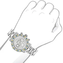 Luxurman Ladies Color Diamond Watch 2.75ct -Invicta Jewelry Store luxurman watches ladies color diamond watch 275ct p 46265bod