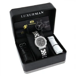Luxurman Ladies Diamond Watch 2ct 9 Luxurman Ladies Diamond Watch 2ct -Invicta Jewelry Store luxurman watches ladies diamond watch 2ct p 50185box