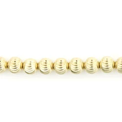 Men's 10K Yellow Gold Ball Moon Cut Chain 5mm 22-30in 11 Men's 10K Yellow Gold Ball Moon Cut Chain 5mm 22-30in -Invicta Jewelry Store mens chains yellow gold ball moon cut chain 10k 5mm 22 30in 4