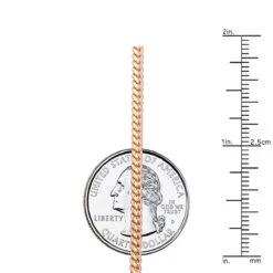 Miami 14K Rose Gold Cuban Link Curb Chain 2.5mm 22-40in 9 Miami 14K Rose Gold Cuban Link Curb Chain 2.5mm 22-40in -Invicta Jewelry Store miami rose gold cuban link curb chain 14k 25mm 22 40in rulerro