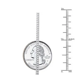 Men's Miami 14K White Gold Cuban Link Curb Chain 2.5mm 22-40in 9 Men's Miami 14K White Gold Cuban Link Curb Chain 2.5mm 22-40in -Invicta Jewelry Store miami white gold cuban link curb chain 14k 25mm 22 40in rulerwh