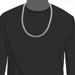 Miami 14K White Gold Cuban Link Curb Chain 8.4mm 22-40in 10 Miami 14K White Gold Cuban Link Curb Chain 8.4mm 22-40in -Invicta Jewelry Store miami white gold cuban link curb chain 14k 84mm 22 40in 3