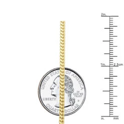 Miami 14K Yellow Gold Cuban Link Curb Chain For Men 2.5mm 22-40in 20 Miami 14K Yellow Gold Cuban Link Curb Chain For Men 2.5mm 22-40in -Invicta Jewelry Store miami yellow gold cuban link curb chain 14k 25mm 22 40in rulerye