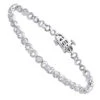 Pave 14K White Gold Ladies Diamond Bracelet 1.31ct 1 Pave 14K White Gold Ladies Diamond Bracelet 1.31ct -Invicta Jewelry Store pave bracelets 14k gold ladies diamond bracelet 131ct p 7143 wh