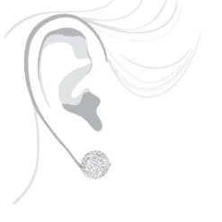 Pave Diamond Stud Cluster Earrings 1.46ct 14K White Gold 7 Pave Diamond Stud Cluster Earrings 1.46ct 14K White Gold -Invicta Jewelry Store pave diamond stud cluster earrings 146ct 14k gold 3 2