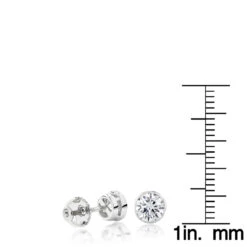 Platinum Round Diamond Bezel Stud Earrings 1.50ct 9 Platinum Round Diamond Bezel Stud Earrings 1.50ct -Invicta Jewelry Store platinum round diamond bezel stud earrings 150ct ruler