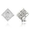 Princess Cut Diamond Earrings 2.50ct 14K White Gold 1 Princess Cut Diamond Earrings 2.50ct 14K White Gold -Invicta Jewelry Store princess cut diamond earrings 250ct 14k gold p 42702 wh