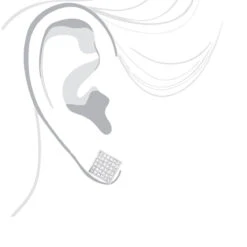 Princess Cut Diamond Stud Earrings 14K White Gold 1.65ct Invisible Setting 12 Princess Cut Diamond Stud Earrings 14K White Gold 1.65ct Invisible Setting -Invicta Jewelry Store princess cut diamond stud earrings 14k 165ct invisible setting bodwh