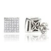 Princess Cut Diamond Stud Earrings 14K White Gold 1.65ct Invisible Setting 1 Princess Cut Diamond Stud Earrings 14K White Gold 1.65ct Invisible Setting -Invicta Jewelry Store princess cut diamond stud earrings 14k 165ct invisible setting wh
