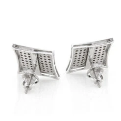 Real Diamond Earrings 10K White Gold Round Diamond Earrings 0.52ct 10 Real Diamond Earrings 10K White Gold Round Diamond Earrings 0.52ct -Invicta Jewelry Store real diamond earrings 10k round diamond earrings 052ct p 6889 backwh