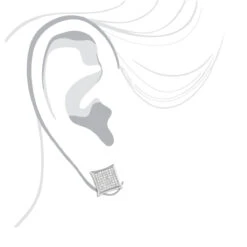 Real Diamond Earrings 10K White Gold Round Diamond Earrings 0.52ct 11 Real Diamond Earrings 10K White Gold Round Diamond Earrings 0.52ct -Invicta Jewelry Store real diamond earrings 10k round diamond earrings 052ct p 6889 bodwh