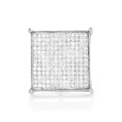 Real Hip Hop 10K Yellow Gold Men's Diamond Oversized Stud Earring 0.6ct 8 Real Hip Hop 10K Yellow Gold Men's Diamond Oversized Stud Earring 0.6ct -Invicta Jewelry Store real hip hop jewelry10k gold mens diamond oversized stud earring 06ct wh