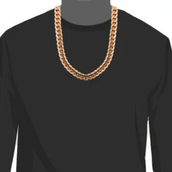 14K Rose Gold Miami Cuban Link Colossal Chain 14.5mm 22-40in 9 14K Rose Gold Miami Cuban Link Colossal Chain 14.5mm 22-40in -Invicta Jewelry Store rose gold miami cuban link colossal chain 14k 145mm 22 40in 3