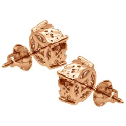 Round Diamond Cluster Stud Earrings 1.61ct 14K Rose Gold 15 Round Diamond Cluster Stud Earrings 1.61ct 14K Rose Gold -Invicta Jewelry Store round diamond cluster stud earrings 161ct 14k gold back rose 20221011 20221027