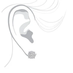 Round Diamond Cluster Stud Earrings 1.61ct 14K Rose Gold 16 Round Diamond Cluster Stud Earrings 1.61ct 14K Rose Gold -Invicta Jewelry Store round diamond cluster stud earrings 161ct 14k gold body white 20221011 20221027