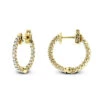 Small 14K Yellow Gold Inside Out Diamond Hoop Earrings 0.9ct 1 Small 14K Yellow Gold Inside Out Diamond Hoop Earrings 0.9ct -Invicta Jewelry Store small 14k gold inside out diamond hoop earrings 110ct p 6259 ye