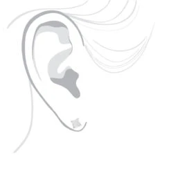 Small Real Diamond Kite Earrings For Men And Women 0.07ct 10K White Gold Studs 13 Small Real Diamond Kite Earrings For Men And Women 0.07ct 10K White Gold Studs -Invicta Jewelry Store small diamond kite earrings 007ct 10k bodwh