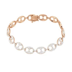 2.3 Carat Gucci Link Diamond Bracelet For Women Solid 14K White Gold 10 2.3 Carat Gucci Link Diamond Bracelet For Women Solid 14K White Gold -Invicta Jewelry Store solid 14k gold gucci link diamond bracelet for women 25ct 803221 ro