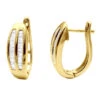Solid 10K Yellow Gold Baguette Diamond Earrings Hoops 1/2ct 1 Solid 10K Yellow Gold Baguette Diamond Earrings Hoops 1/2ct -Invicta Jewelry Store solid gold baguette diamond earrings hoops 13ct p 7231 yellow