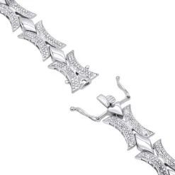 Sterling Silver Diamond Bracelet 1.96ct -Invicta Jewelry Store sterling silver diamond bracelet 196ct p 41804 backwh