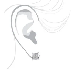 Sterling Silver Diamond Earrings 0.29ct Studs -Invicta Jewelry Store sterling silver diamond earrings 029ct studs p 44739bod