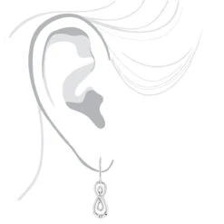 Sterling Silver Diamond Infinity Hook Earrings Luxurman Love Quotes 8 Sterling Silver Diamond Infinity Hook Earrings Luxurman Love Quotes -Invicta Jewelry Store sterling silver diamond infinity hook earrings luxurman love quotes bod