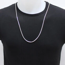 Sterling Silver Franco Chain Necklace 3mm 30 Inches 9 Sterling Silver Franco Chain Necklace 3mm 30 Inches -Invicta Jewelry Store sterling silver franco chain necklace 3mm 30 inches p 48074bod
