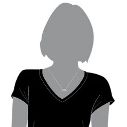 Sterling Silver Infinity Diamond Pendant Luxurman Love Quotes Necklaces -Invicta Jewelry Store sterling silver infinity diamond pendant luxurman love quotes necklaces bod