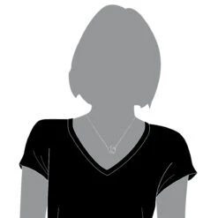 Sterling Silver Women's Diamond Flower Necklace Luxurman Love Quotes -Invicta Jewelry Store sterling silver womens diamond flower necklace luxurman love quotes bodwh