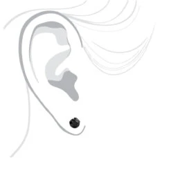 Two Carat 14K White Gold Solitaire Black Round Diamond Bezel Stud Earrings 12 Two Carat 14K White Gold Solitaire Black Round Diamond Bezel Stud Earrings -Invicta Jewelry Store two carat 14k gold solitaire black round diamond bezel stud earrings bodwh