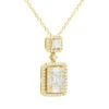 Unique 14K Yellow Gold 1 Carat Round And Baguette Diamond Pendant Necklace For Women 1 Unique 14K Yellow Gold 1 Carat Round And Baguette Diamond Pendant Necklace For Women -Invicta Jewelry Store unique 1 carat round and baguette diamond pendant necklace for women 14k gold ye 20211209