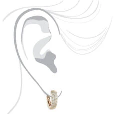 Unique 14K Yellow Gold Diamond Hoop Huggie Earrings 1.58ct 8 Unique 14K Yellow Gold Diamond Hoop Huggie Earrings 1.58ct -Invicta Jewelry Store unique diamond hoop earrings 158ct 14k gold 3