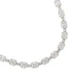 Unique Diamond Necklace For Women 10K Yellow Gold 17 Carats