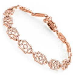 Unique Ladies Round Diamond Bracelet 14K White Gold 1.3ct 9 Unique Ladies Round Diamond Bracelet 14K White Gold 1.3ct -Invicta Jewelry Store unique ladies round diamond bracelet 14k gold 13ct ro