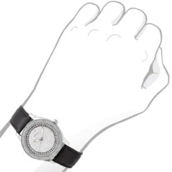 White JoJino Diamond Watch For Women Black Leather Band 0.12ct Iced Out Dial 8 White JoJino Diamond Watch For Women Black Leather Band 0.12ct Iced Out Dial -Invicta Jewelry Store watches white jojino diamond watch for women black leather band 012ct iced out dial 968787 bod