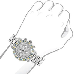 White Blue Yellow Diamond Watch By LUXURMAN 2.75ct Ladies 9 White Blue Yellow Diamond Watch By LUXURMAN 2.75ct Ladies -Invicta Jewelry Store white blue yellow diamond watch by luxurman 275ct ladies p 45988bod