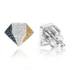 White Yellow Blue Diamond Earrings 0.30ct Silver 2 White Yellow Blue Diamond Earrings 0.30ct Silver -Invicta Jewelry Store white yellow blue diamond earrings 040ct silver p 45187
