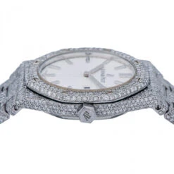 Women's Diamond Watch Audemars Piguet Royal Oak 33mm White Dial W01063 -Invicta Jewelry Store womens diamond watch audemars piguet royal oak 33 mm white dial w01063 0E8A0818 2048x2048