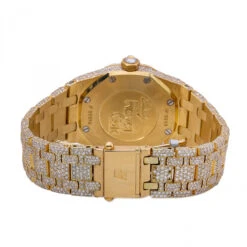 Women's 18K Gold Diamond Watch Audemars Piguet Royal Oak Champagne Dial W00905 9 Women's 18K Gold Diamond Watch Audemars Piguet Royal Oak Champagne Dial W00905 -Invicta Jewelry Store womens gold diamond watch audemars piguet royal oak champagne dial w00905 0E8A0401 3e639faf 49a5 4e44 867f a590e6182330 2048x2048