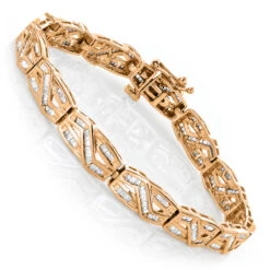 Women's Infinity Baguette Diamond Bracelet 2.84ct 9 Women's Infinity Baguette Diamond Bracelet 2.84ct -Invicta Jewelry Store womens infinity baguette diamond bracelet 284ct p 5682 ro