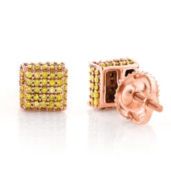 Yellow Diamond Stud Earrings 0.53ct 10K Yellow Gold 10 Yellow Diamond Stud Earrings 0.53ct 10K Yellow Gold -Invicta Jewelry Store yellow diamond stud earrings 053ct 10k gold p 45690 ro