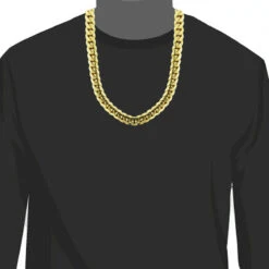 Men's Solid 14K Yellow Gold Miami Cuban Link Colossal Chain 14.5mm 22-40in 10 Men's Solid 14K Yellow Gold Miami Cuban Link Colossal Chain 14.5mm 22-40in -Invicta Jewelry Store yellow gold miami cuban link colossal chain 14k 145mm 22 40in 3